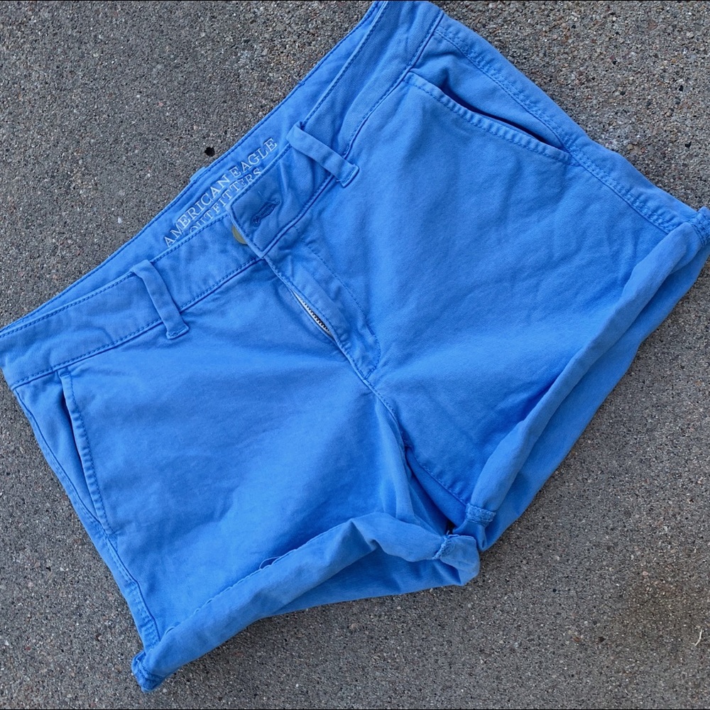 Blue American Eagle Shorts